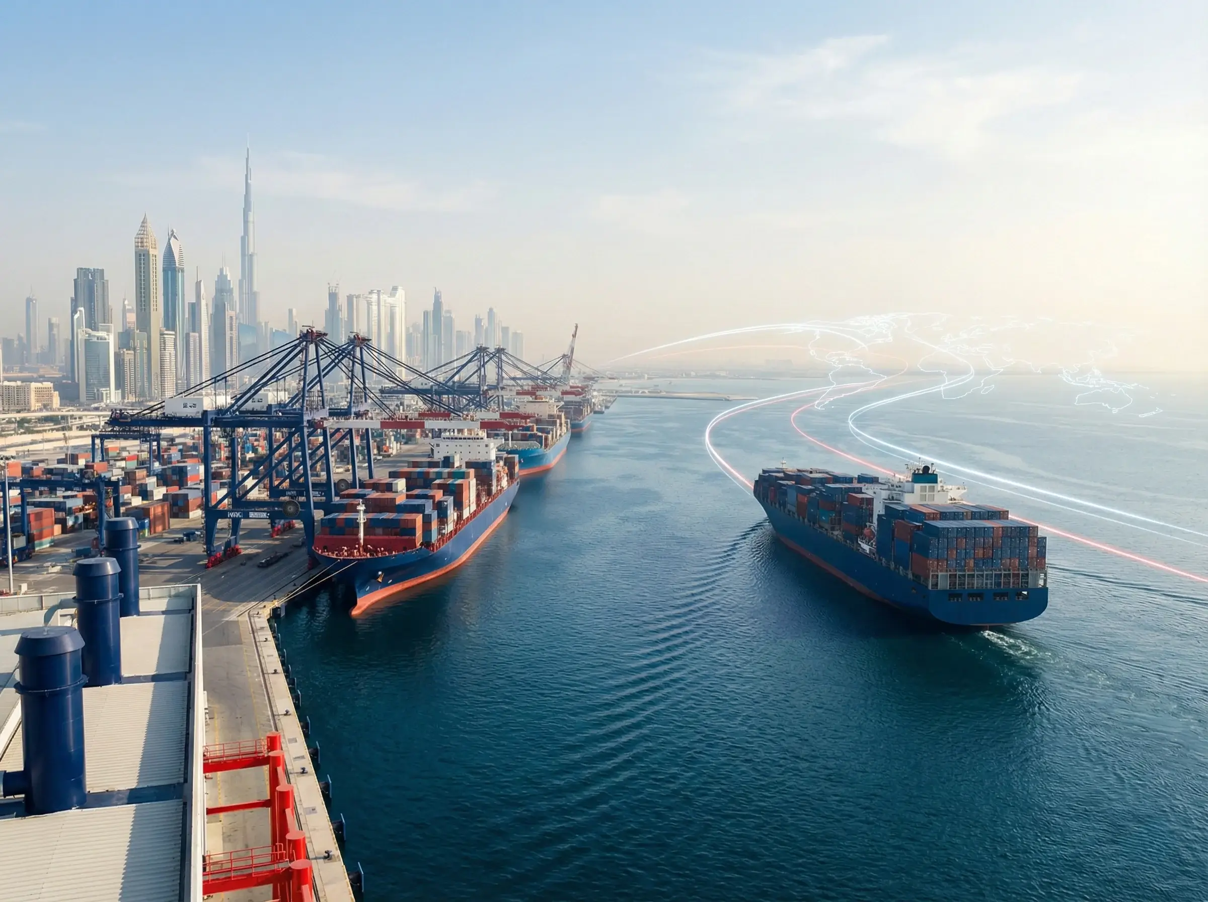 Door to Door Delivery from Dubai to Worldwide