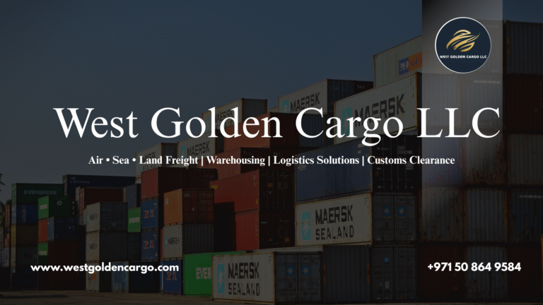 west golden cargo banner. door-to-door cargo shipping.https://westgoldencargo.com/